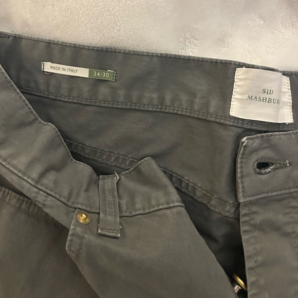 Sid Mashburn Slim Straight 5 pocket pant - Picture 2 of 5